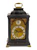 An English Mahogany Bracket Clock, Robert Wood<br