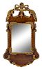 A George III Style Parcel Gilt Mirror <br>LATE 19