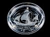 A Lalique Etched Glass Dish<br>Diameter 6 3/4 inc