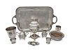 A Collection of Silver-Plate Serving Articles<br>