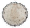 An English Silver-Plate Tray<br>Diameter 24 inche