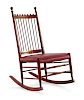 An American Federal Style Rocking Chair<br>20TH C