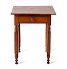 An American Maple Side Table<br>19TH CENTURY<br>t
