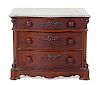 A Victorian Mahogany Chest of Drawers<br>19TH CEN