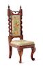 A Gothic Revival Mahogany Child's Chair<br>19TH C