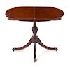 A Regency Mahogany Flip-Top Game Table<br>19TH CE