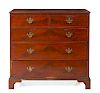 An English Mahogany Chest of Drawers<br>19TH CENT