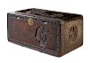 A Chinese Export Hardwood Trunk<br>20th Century<b