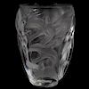 Lalique Crystal "Martinets" Bird Vase