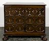 18th C. Oak William and Mary Three Drawer Chest