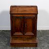 18th C. English Oak Bible Stand with Kneeler