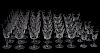 39 PC., Waterford "Lismore" Stemware Collection