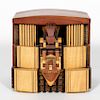Po Shun Leong Multi-Wood Modern Small Jewelry Box