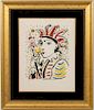 Picasso, "La Folie" Pencil Signed Lithograph