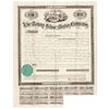 1864-Dated SYLVESTER MOWRY Signed: THE MOWRY SILVER MINING COMPANY BOND, ARIZONA