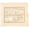 1783 OLIVER WOLCOTT JR. Signed Conn. Pay to Col. Eli Mygatt