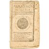 1780 Revolutionary War Nathanael Low Almanack Boston, Massachusetts