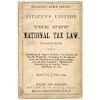 1862 The Revenue Congressional Act of 1862 Funding the American Civil War