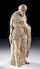 Greek Canosan Terracotta Statue of Dionysos w/ TL
