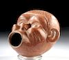 Moche Ceramic Vessel - Baby Head