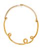 An 18 Karat Yellow Gold Collar Necklace, Angela Cummings, Circa 1990,