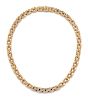 An 18 Karat Yellow Gold and Diamond 'Maillon Panthere' Necklace, Cartier,