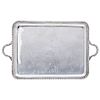 TRAY. MEXICO, 20TH CENTURY. Sterling 0.925 Silver.  Brand: JPG. Rectangular with molded rim.