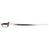 CAVALRY SABRE. FRANCE, 19TH CENTURY. Steel curved blade. Horn-hilted.