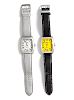 A Pair of Aluminum Ref. 486 'Sport' Wristwatches, Locman,