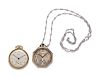 A Collection of Open Face Pocket Watches,