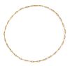 An 18 Karat Yellow Gold and Diamond Necklace,