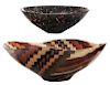 Two Buzz Coren Turned Wooden Bowls