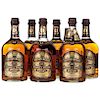 Chivas Regal. 12 años. Blended. Scotch whisky. Presentación de 1 litro. Piezas: 6.