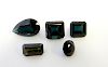 Group of Five Loose Indicolite - 33.32 CT