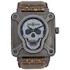 BELL & ROSS SKULL LIMITED EDITION REF. BR01-92-S wristwatch.