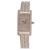 Diamond Encrusted Watch in 14 Karat White Gold  