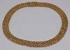 JEWELRY. Vintage 18kt Gold Necklace.