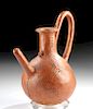 Cypriot Redware Pitcher w/ Incised Decoration