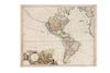 Valck, Gerard - Valck, Leonard. America Aurea Pars Altera Mundi. Amsterdam, ca. 1705. Mapa grabado, coloreado, 49 x 60 cm.