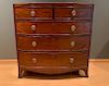 Antique Bowfront Chest of Drawers
