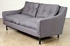 UPHOLSTERED SETTEE ON IRON FRAME BY KNOLL