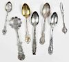 75 Silver Souvenir Spoons