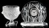 Lalique Elisabeth Vase, Iris Pendule Clock