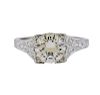 Platinum 1.64ct Diamond Engagement Ring 