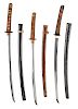 Three Samurai Swords