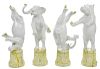 Andrea Spadini Ceramic Elephants and Hippos