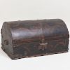 Continental Painted Dome Top Document Box