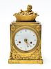 Neoclassical Gilt-Bronze Ormolu Clock Case