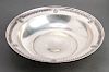 Manchester Silver Co Sterling Pierced Border Bowl