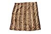 Cheetah Print Faux Fur & Velvet Blanket